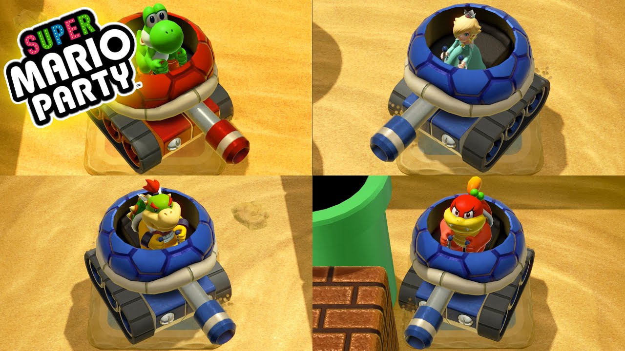 Super Mario Party | Shell Shocked Deluxe (All Maps) [4K] - (Master CPUs)