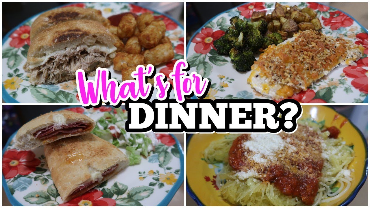 1-WEEK OF DINNER IDEAS | What's for dinner? #191