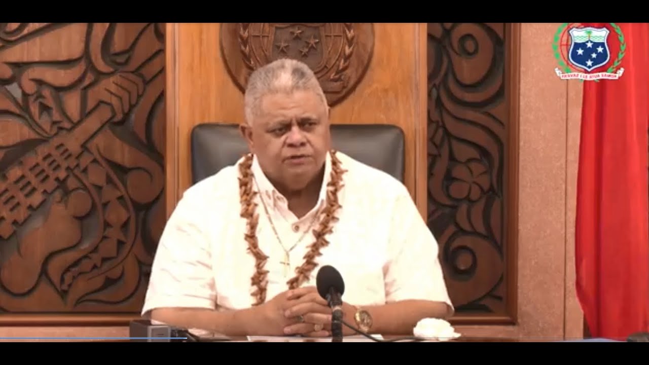 Ulua'i Fonotaga 'a le Kapeneta 2025 mō le Paeā'iga 18 'a le Palemene - Aso Lulu, 17 Setema 2025