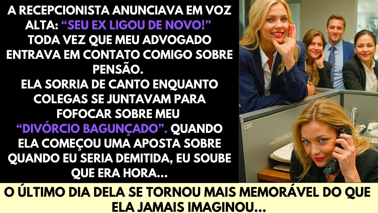 Ela Zombava Do Meu Divórcio No Trabalho Todos Os Dias—Então Tornei Seu Último Dia Inesquecível
