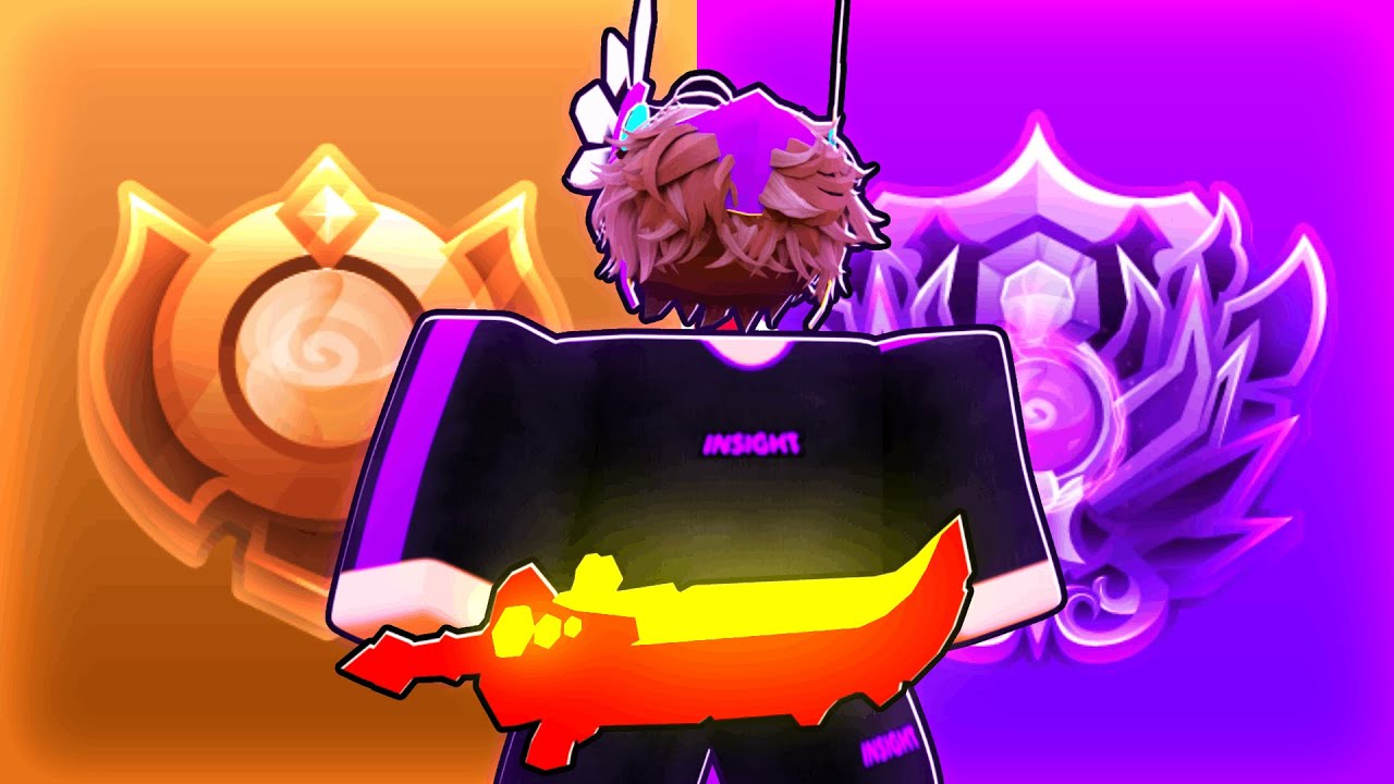 Я играл в одиночку в рейтинговых играх 10-го сезона (Roblox Bedwars).