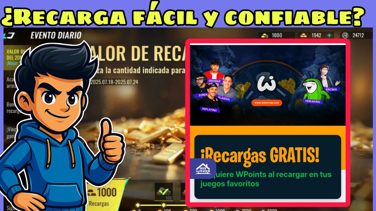 C&oacute;mo recargar desde Wingstore (Bloodstrike)