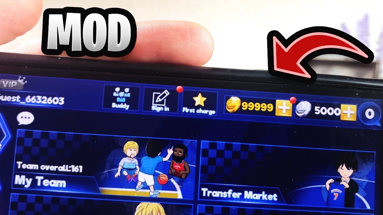 Street Basketball Association MOD iOS Android (2023)