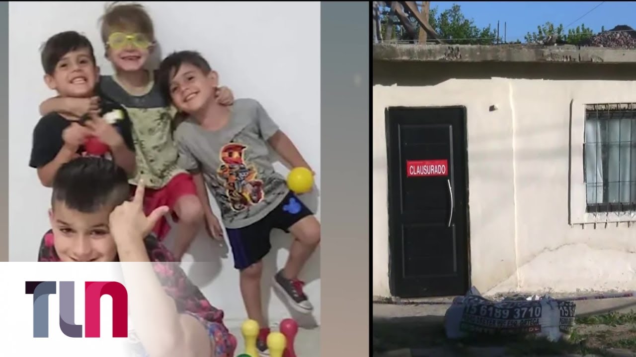 Se derrumbó un techo y murieron 4 hermanos en El Jagüel: 