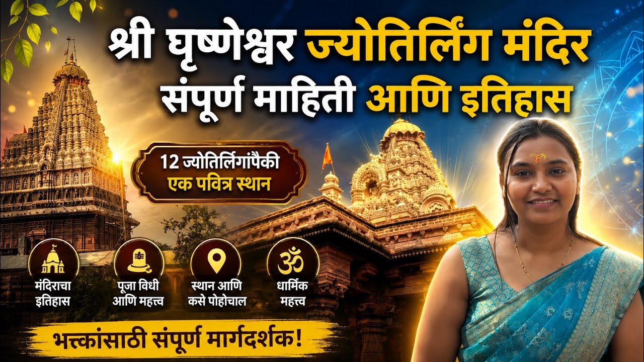 श्री घृष्णेश्वर ज्योतिर्लिंग मंदिर| Ghrushneshwar Temple |Complete history and details 