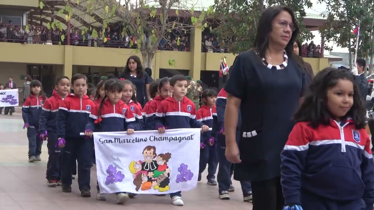Banda Exalumnos y Alumnos Maristas ICh, Desfile en Honor al Santo Fundador, Los Andes 6 Junio 2024