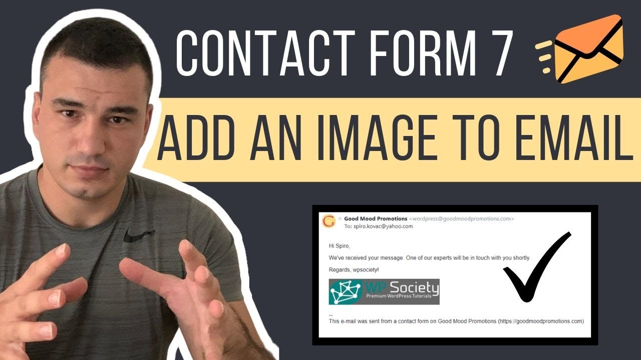 Contact Form 7 Image In Email | Autoresponder With Email Signature In Contact Form 7