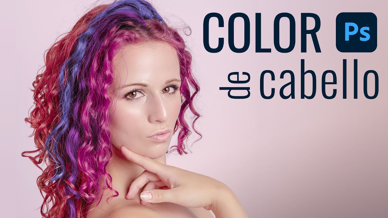 Pintá un Mechón de Color en Cabello con #Photoshop