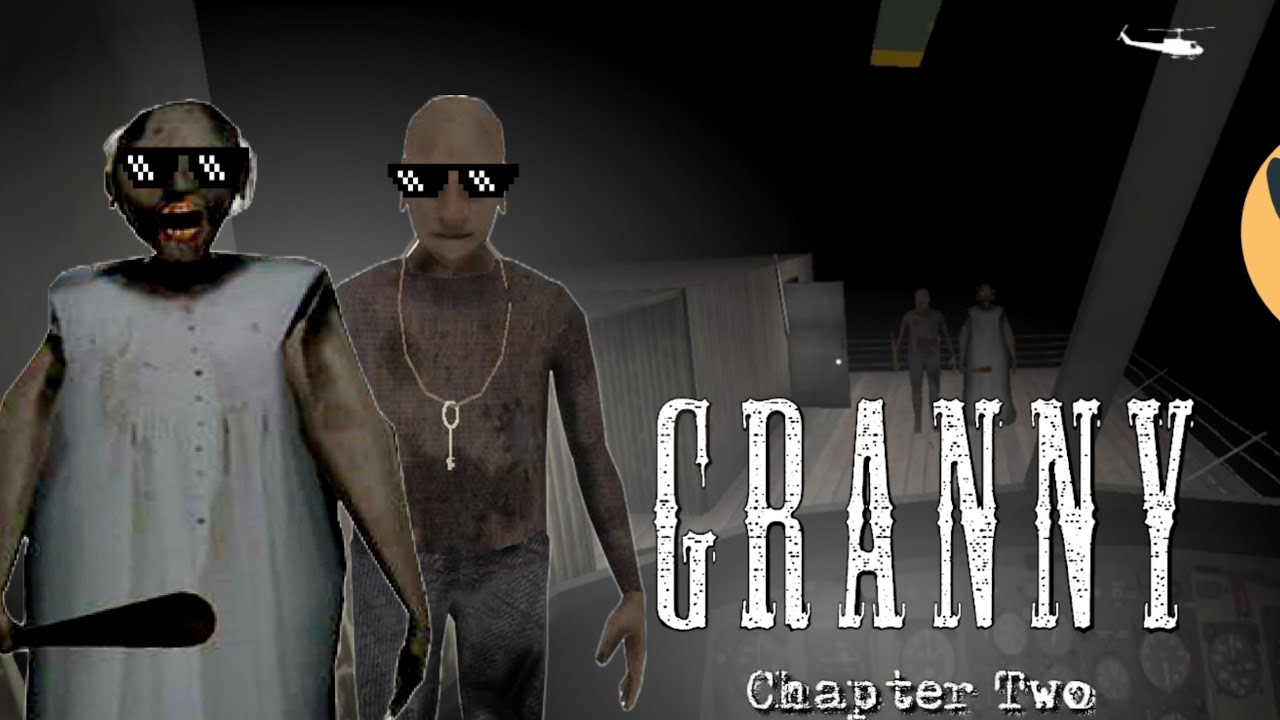 Granny chapter 2 helicopter escape in first day ggs|granny gameplay|