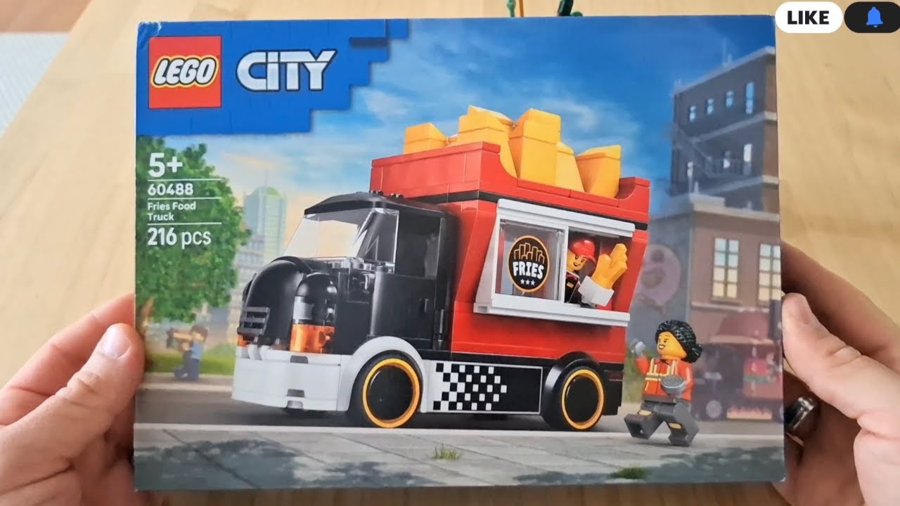 🍟 LEGO City Patates Kızartması Kamyonu! Bu Set Çok Eğlenceli | 60488