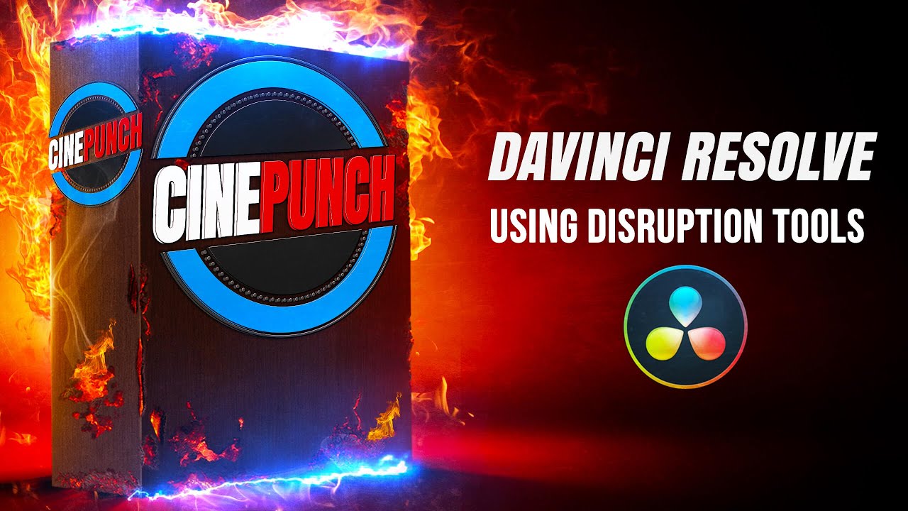 Quick Look at the Disruption Macros Plugin from CINEPUNCH inside Davinci Resolve