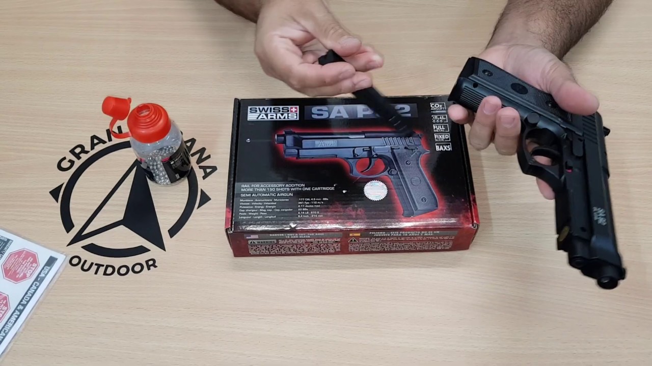 Pistola CO2 Swiss Arms P92
