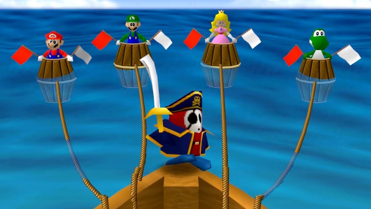 Mario Party: All 4-Player Minigames