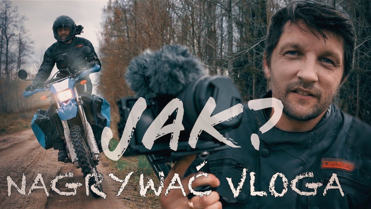 Jak nagrywać vloga? Jak nagrywa vloga Janusz Lekkiego Terenu ;-) #motovlog