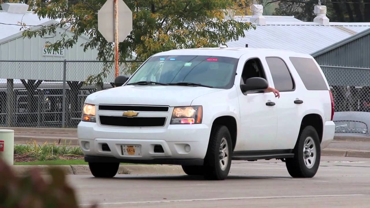 Sheriff's Deputy Using Opticom Emitter