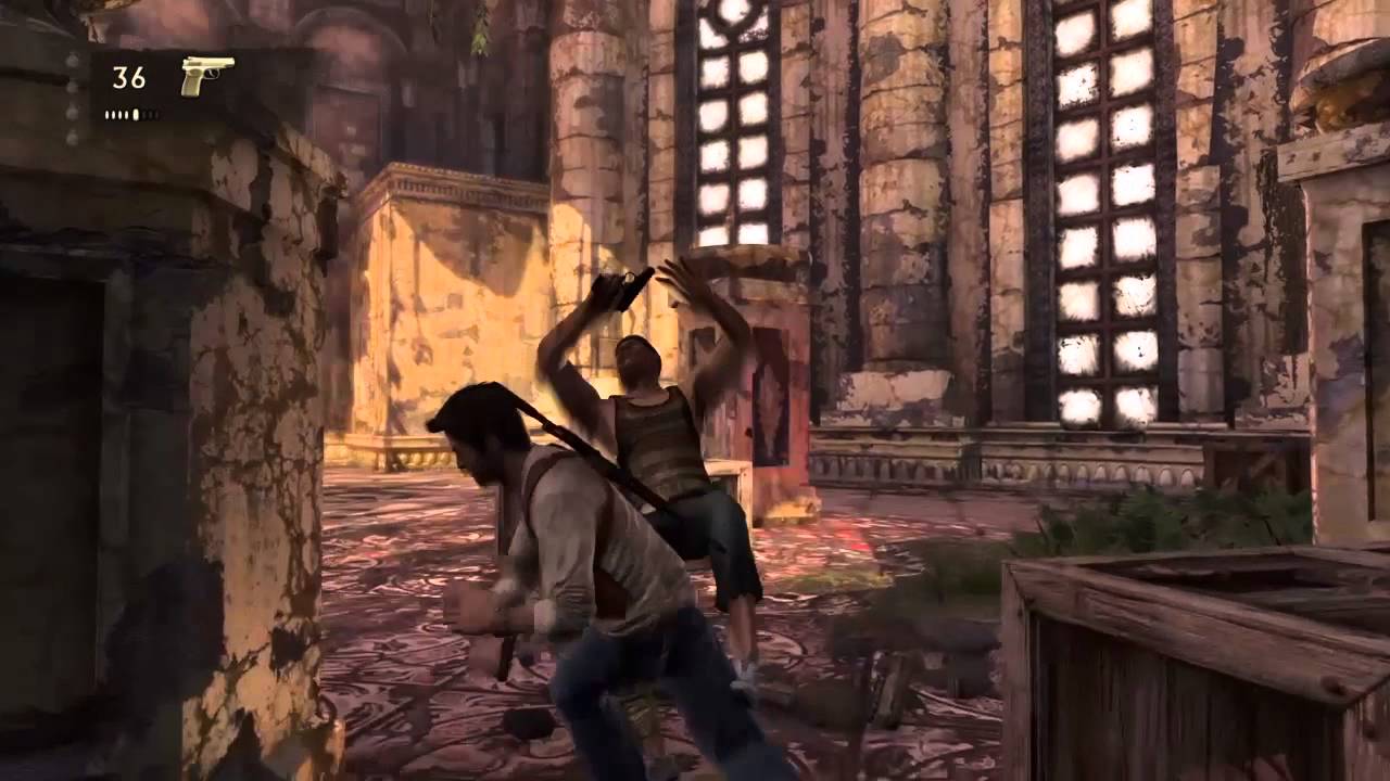Steel Fist Expert TROPHY Uncharted Drakes Fortune Remastered Gameplay PS4