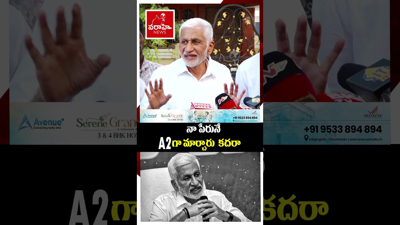 ఎక్కడికి  వెళ్లిన  నన్నే A2 ని చేస్తున్నారు   కదరా   🤣🤣 #vijayasaireddy  #cid #jagan