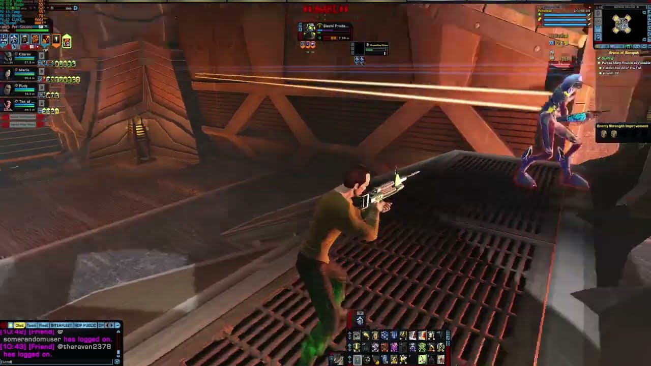 STAR TREK ONLINE - Arena Of Sompek to Round 137 (066 minutes, Voice)