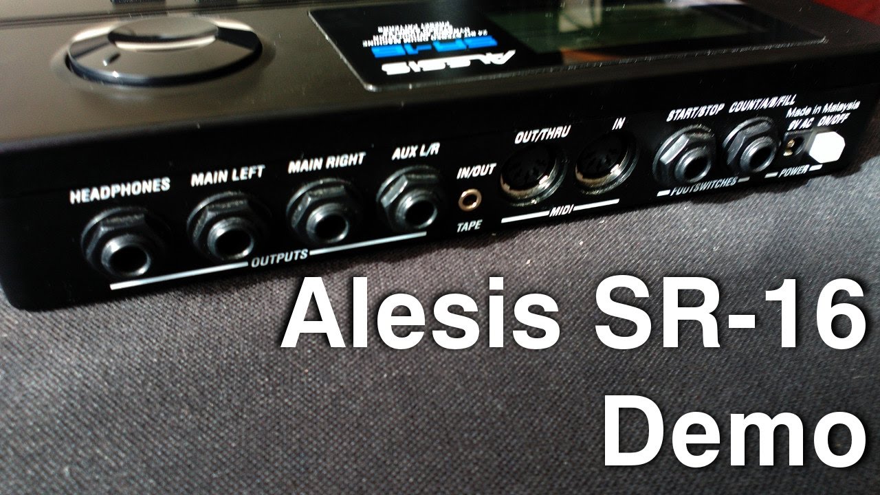 [DEMO] Alesis SR16