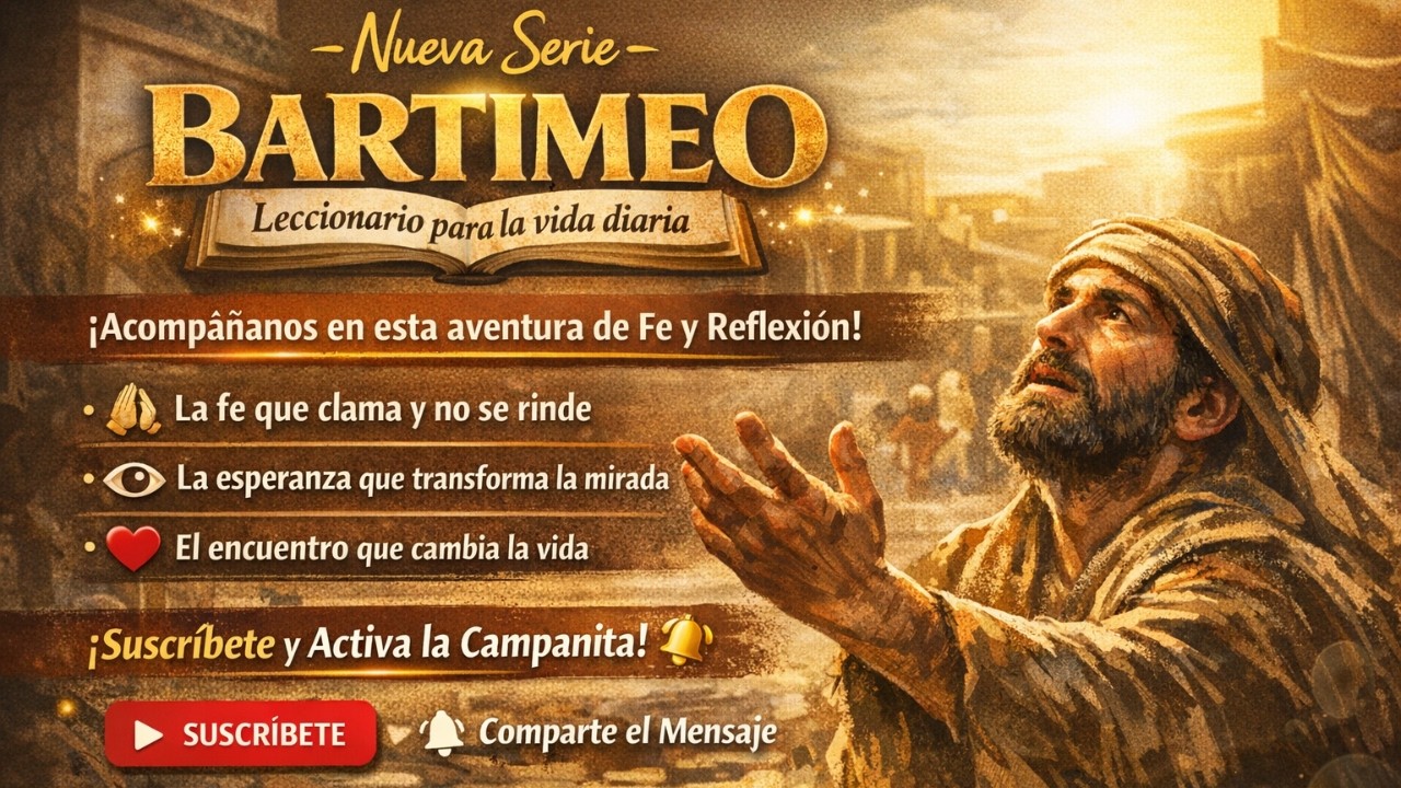 Cap 13: Él entonces, arrojando su capa, se levantó y vino a Jesús