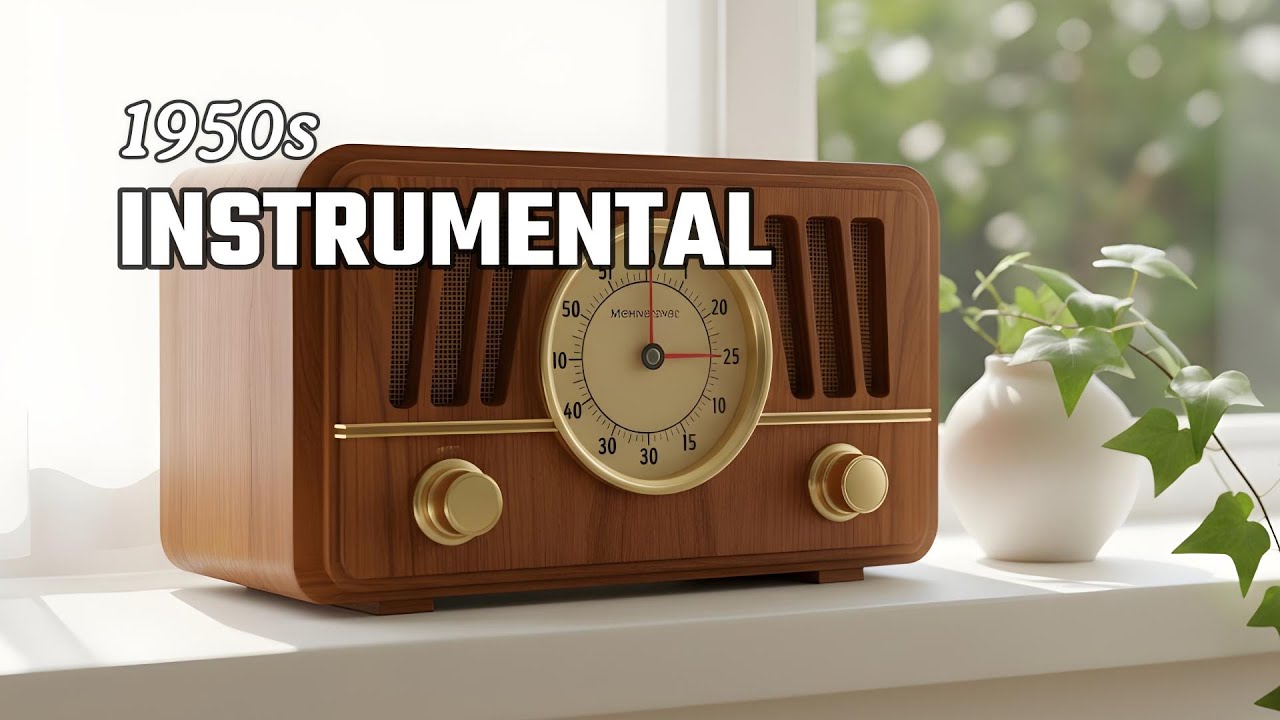 1950s Instrumental Music Radio 📻 Vintage Jazz & Easy Listening VOL 3