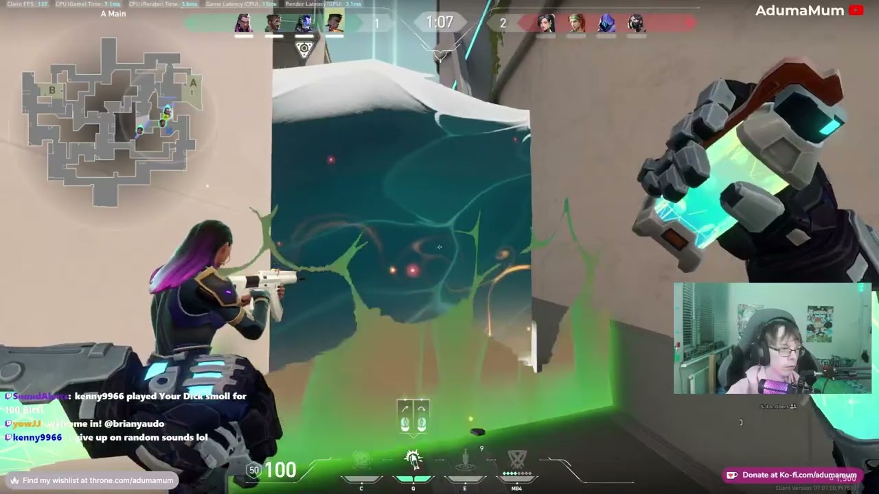 AdumaMum POV - October 12, 2023 VALORANT Premier Match 2