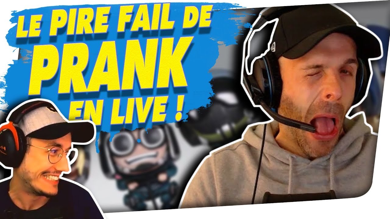 LE PIRE FAIL DE PRANK EN LIVE... 🎓 RAINBOW SIX SIEGE