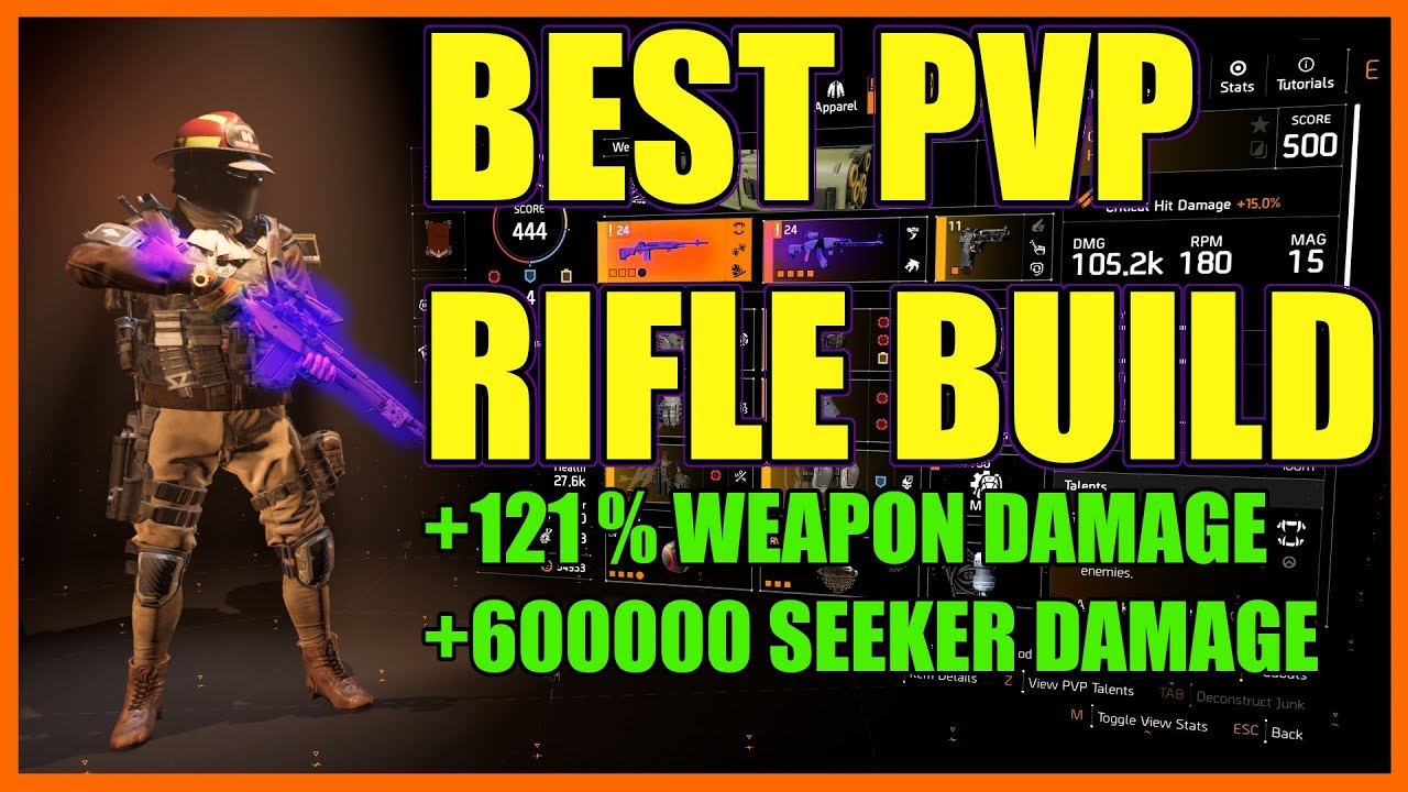 The Division 2 | My Best PVP Rifle Build | Crazy Strong