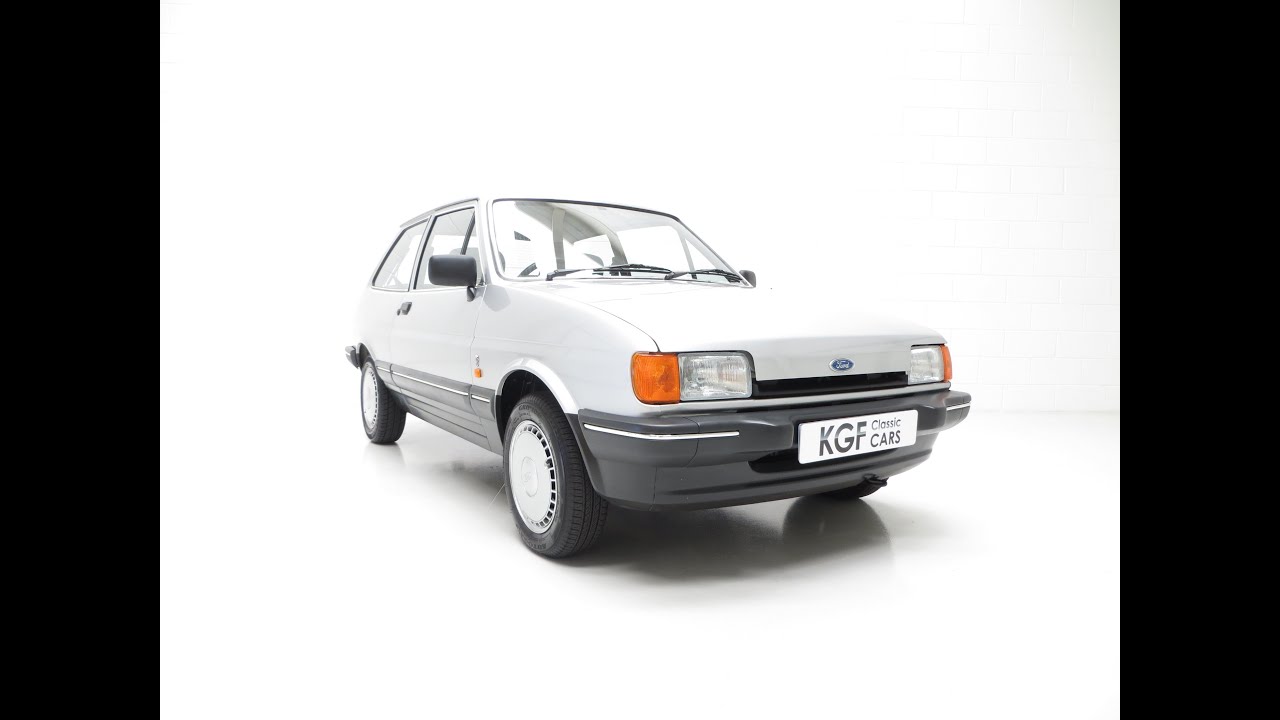 An Astonishing Ford Fiesta Mk2 1.1 Ghia with Just 22,787 Miles - SOLD!
