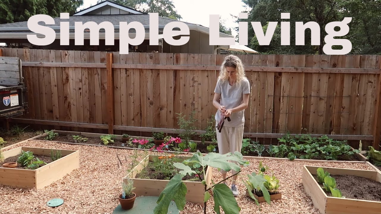 Yard project - Minimalist family family life -Simple living 2019
