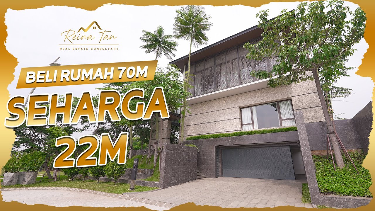 BELI RUMAH 70M SEHARGA 22M!! Review Rumah Mewah di Cluster Asya Toba Lake
