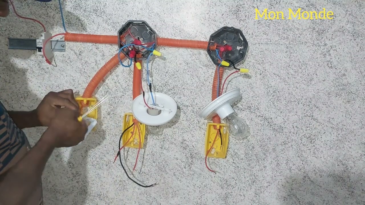 Electricité bâtiment: Montage Interrupteur maître,  Full video