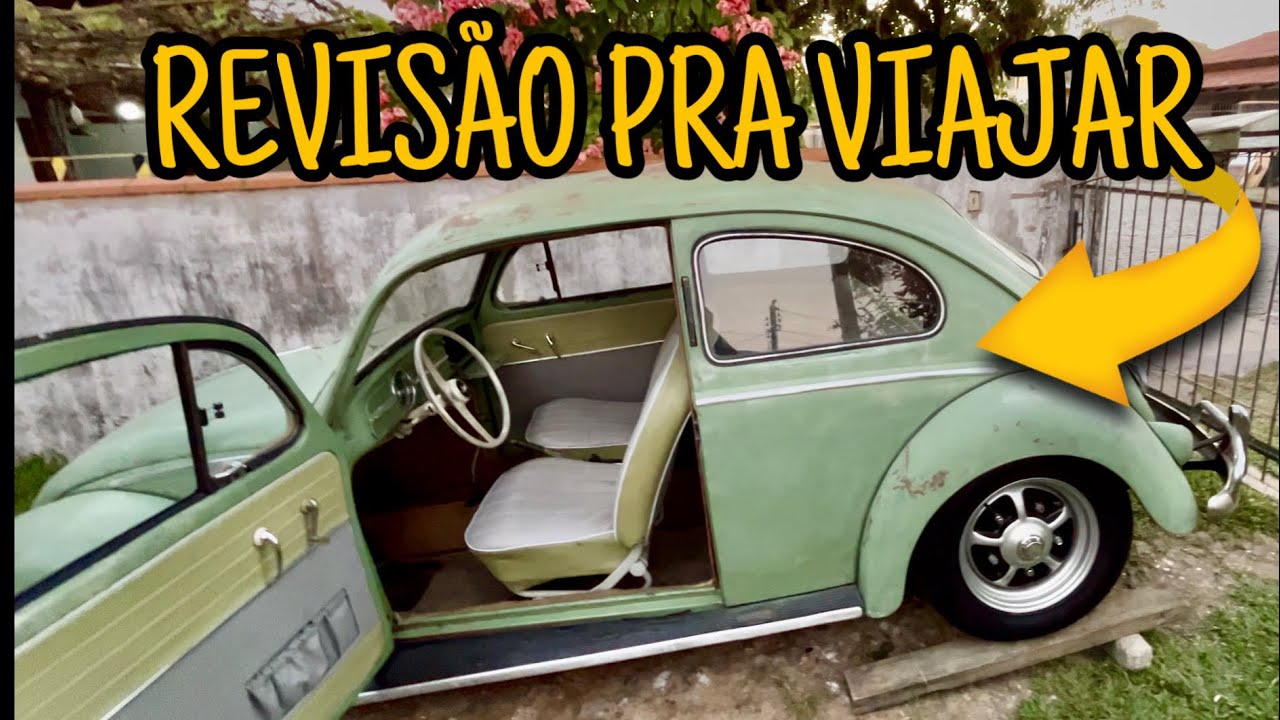 REVISÃO PARA VIAJAR COM O FUSCA 1959 | CANAL FERRUGEM