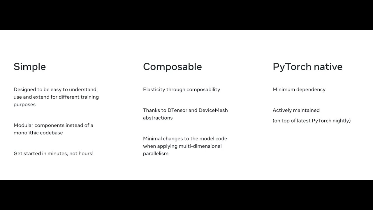 TorchTitan: a PyTorch Native Platform for Training Foundation Models | NEU LLMSys Seminar#6