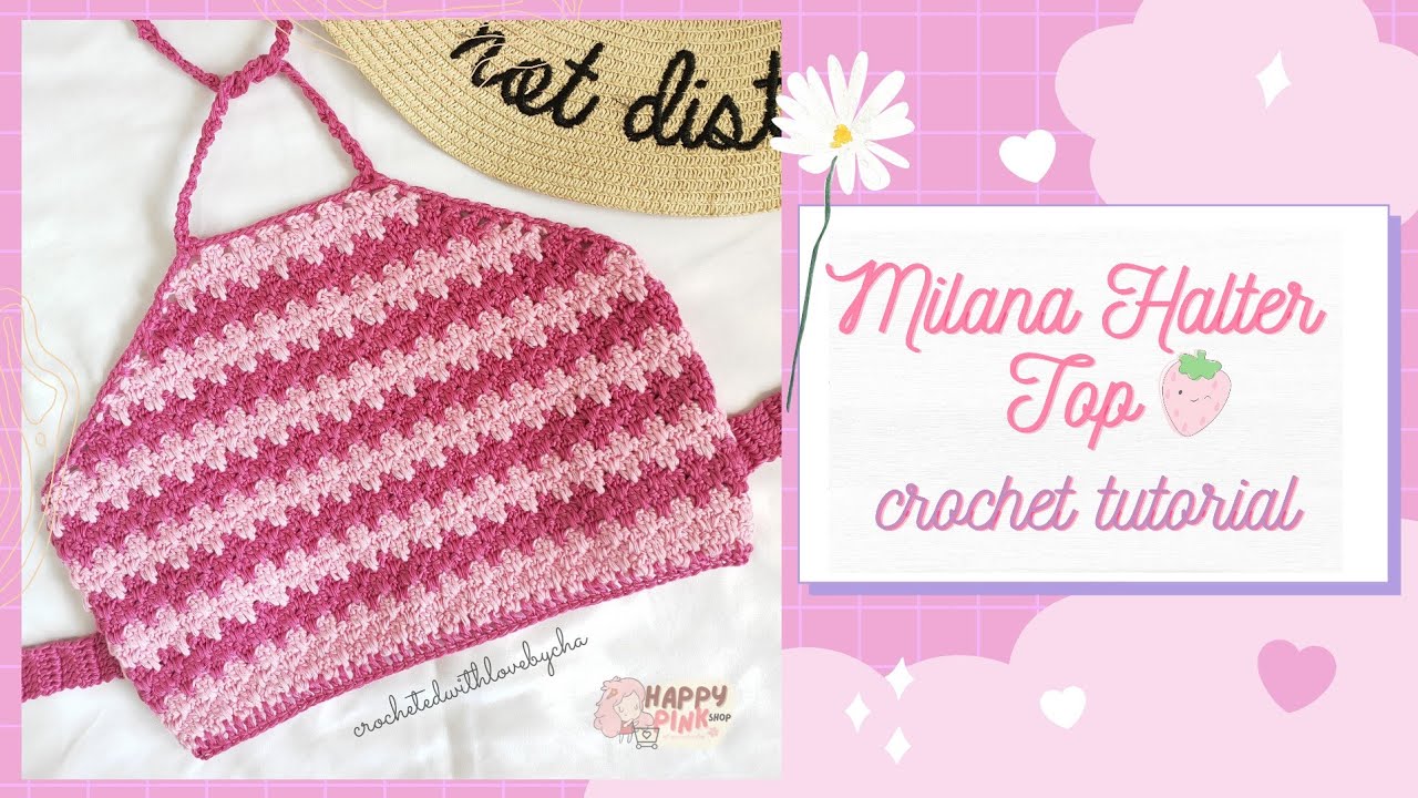 CROCHET TUTORIAL | Milana Halter Top