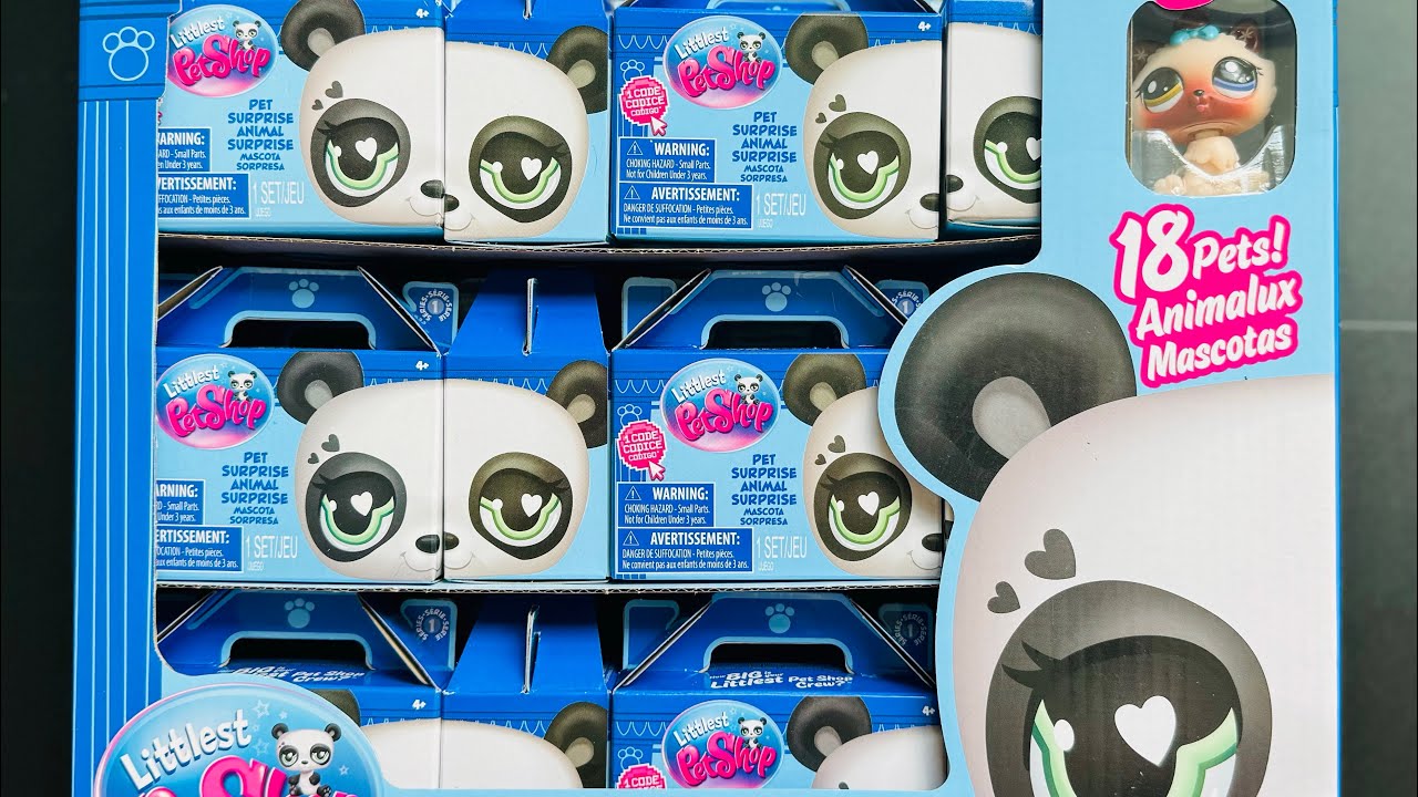 ASMR | Unboxing Littlest Pet Shop Surprise Toys! (No Talking)