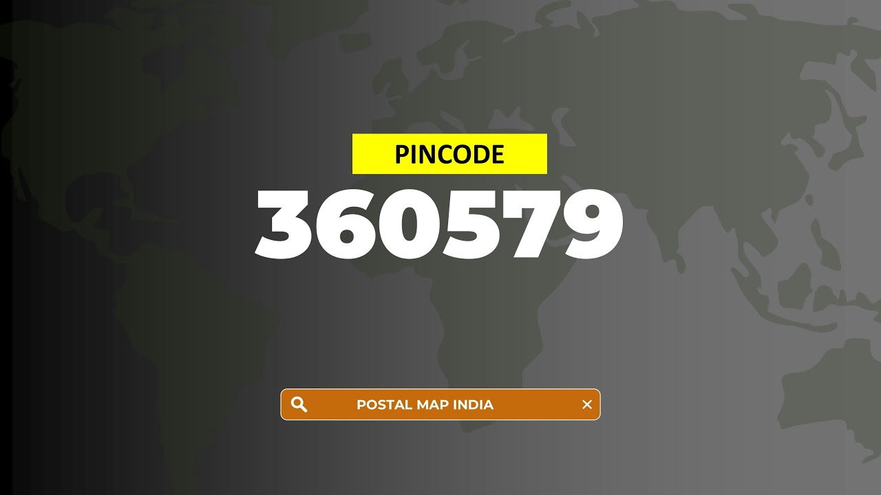 Pincode 360579 - Visavada, Khistri, Tukda Miyani & More