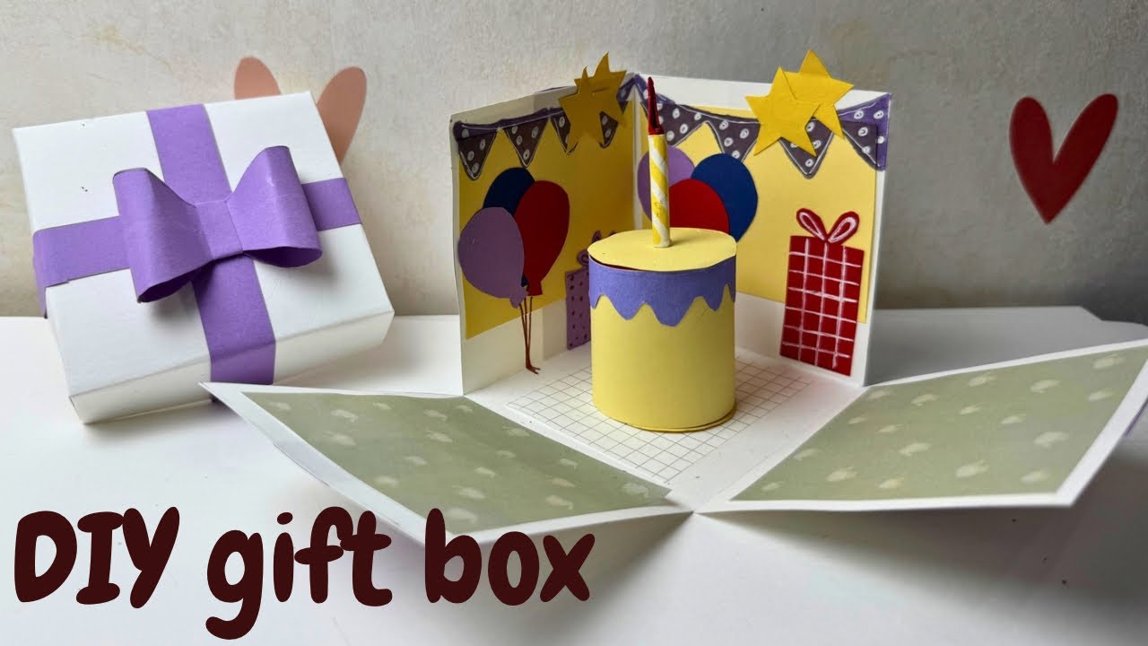 How to Make a DIY Explosion Box | Creative Handmade Gift Idea🎊🎁