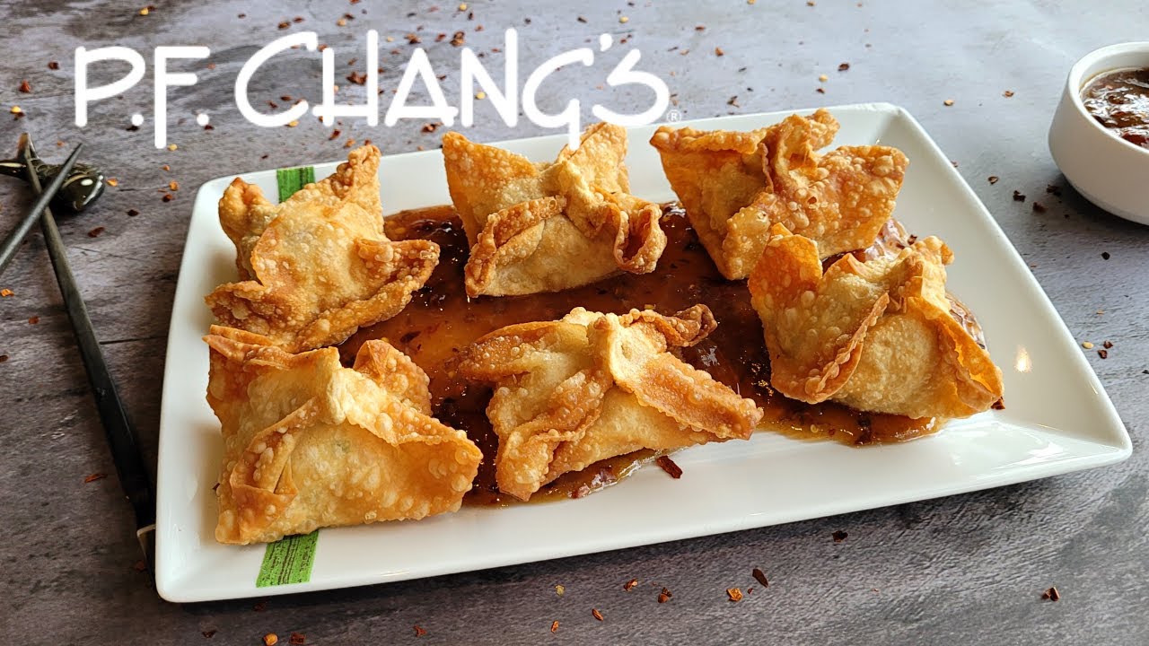 How to make P. F. CHANG'S | Hand Folded Crab Wontons