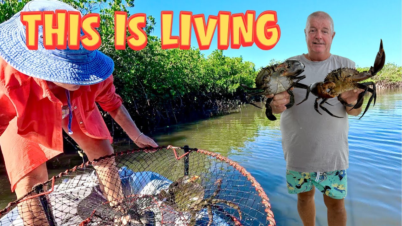 Our Luck Finally Changes ! Crabbing Success - Sailing Adventures Australia