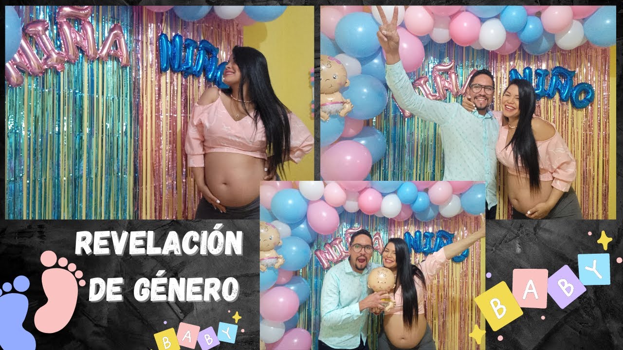 AS&Iacute; fu&eacute; la REVELACI&Oacute;N DE G&Eacute;NERO DE NUESTRO BEBE 💙💗 &iquest;Es ni&ntilde;a o ni&ntilde;o?☺️🎉🧸