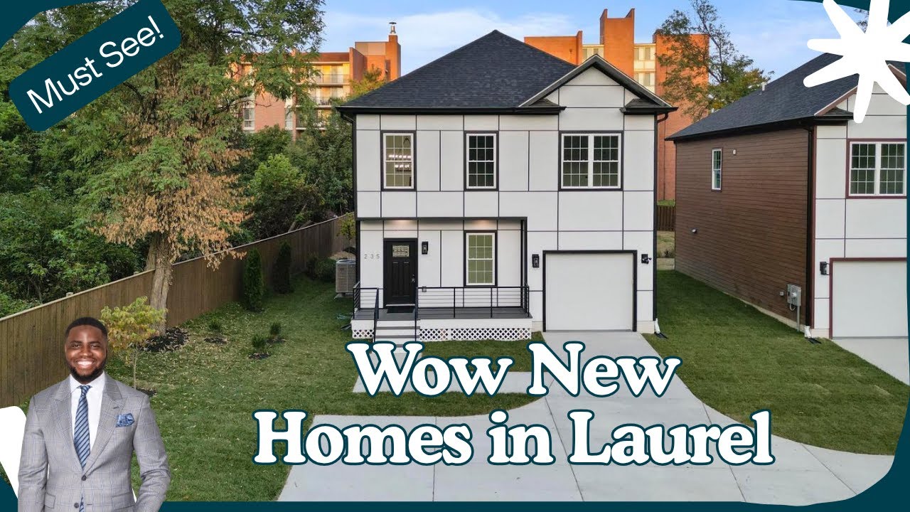 Stunning Modern Home in Laurel, Maryland | Luxury Living - 2 Brand New HOMES