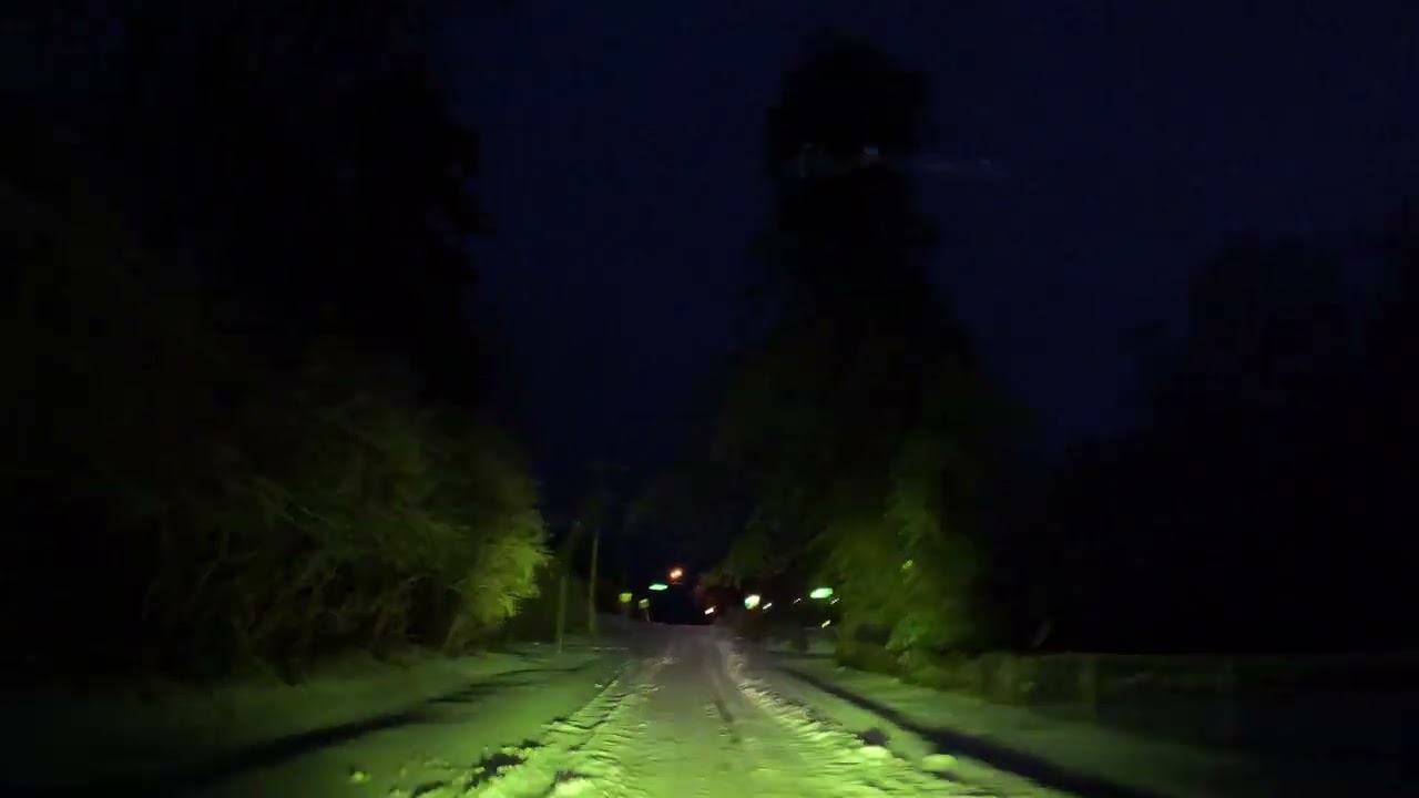 Snowy Day Drive
