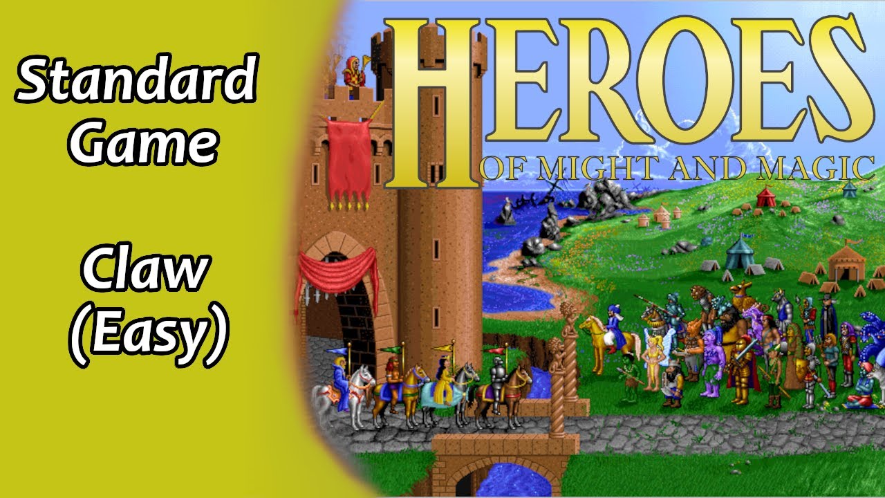 [MS DOS] Heroes of Might & Magic: A Strategic Quest (1995) Standard Game (Claw -easy-)