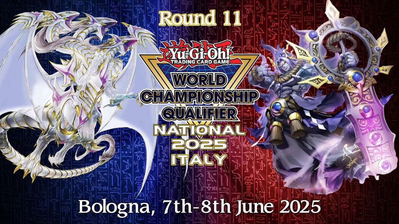 WCQ NATIONAL BOLOGNA │ Blue-Eyes Primite VS Mitsurugi │ Round 11 Yu-Gi-Oh! June 2025