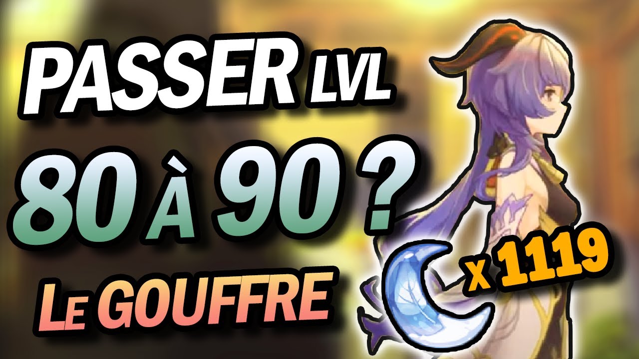 Est-ce que c'est RENTABLE de monter lvl 90 ? Analyse avec des chiffres WOW c'est Genshin Impact !