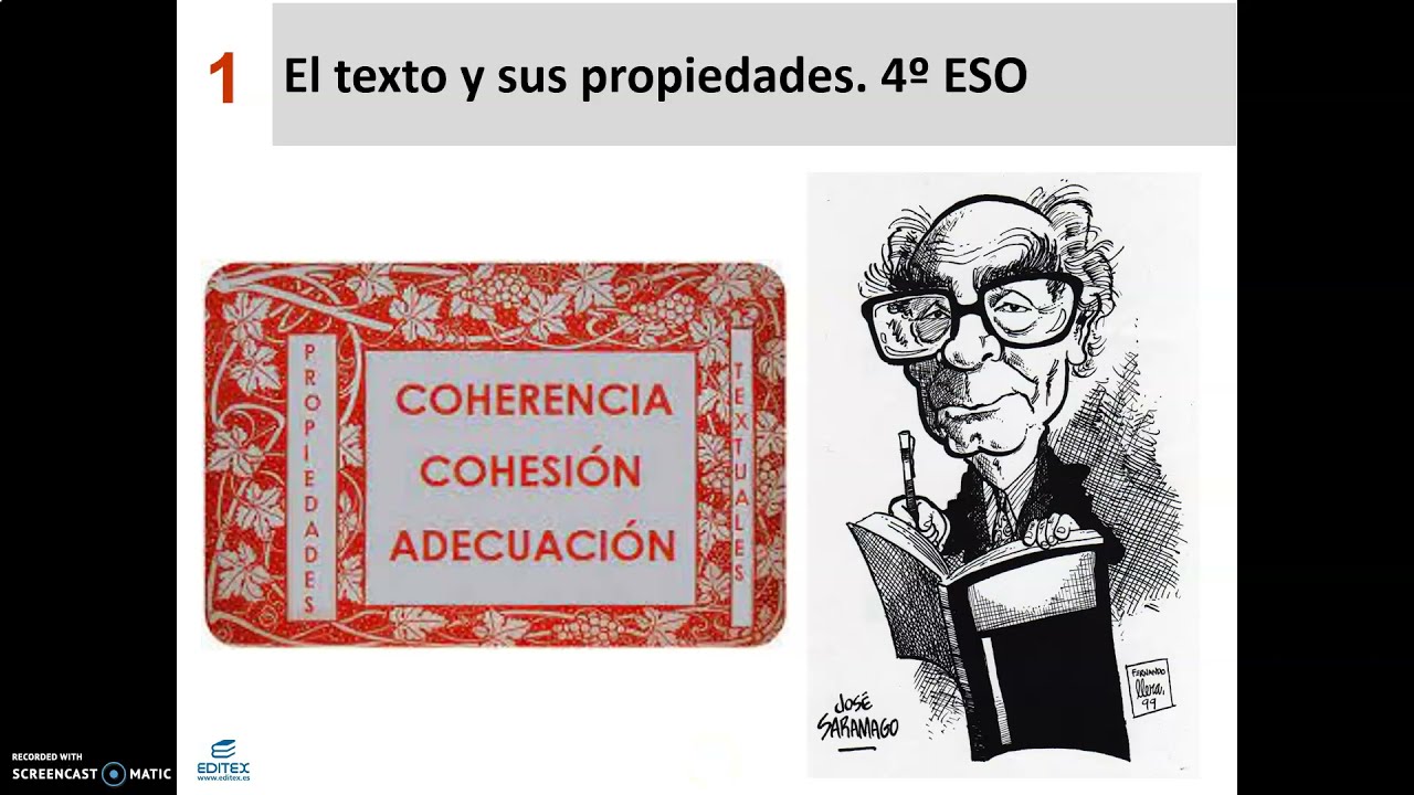 4º ESO  El texto y sus propiedades