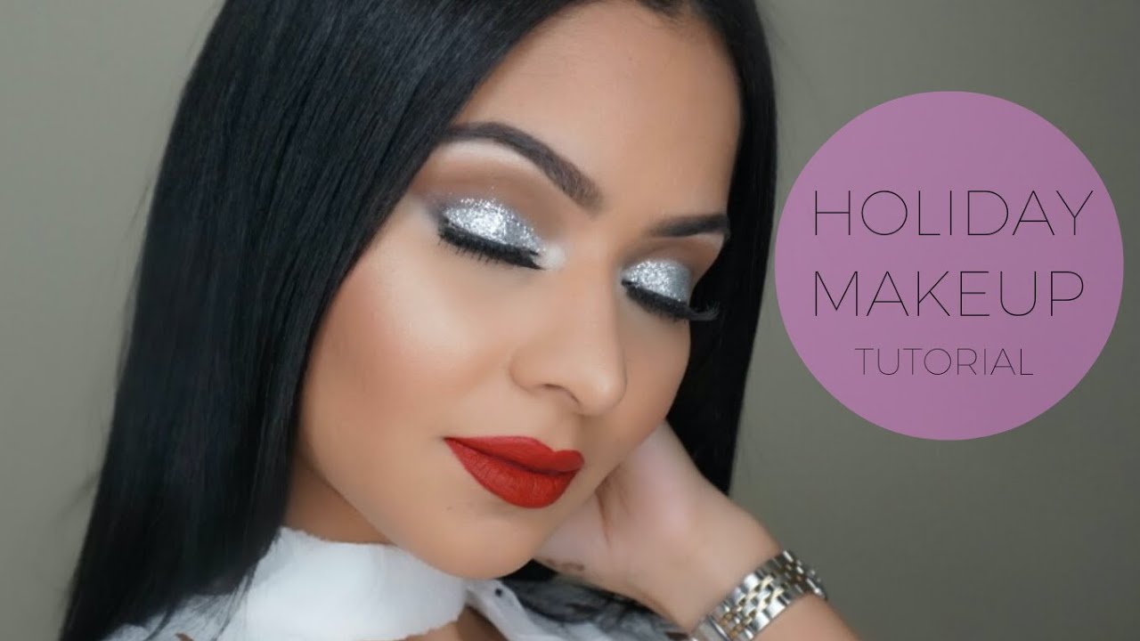 Sparkly Holiday Makeup Tutorial
