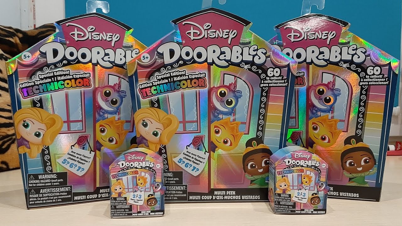 Disney Doorables Technicolor Multi Peek With Codes Opening Figures Review