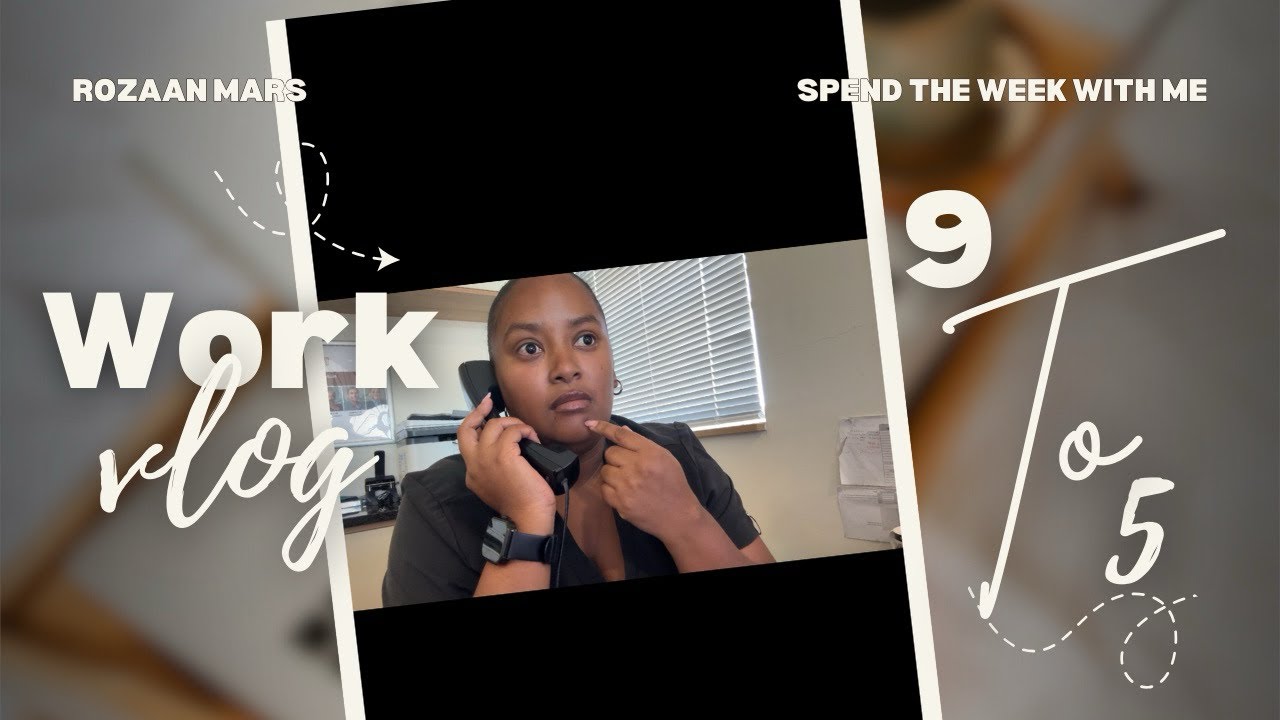 WORK VLOG | Trying to catch up on work after the holidays.    #9-5 #work #vlog